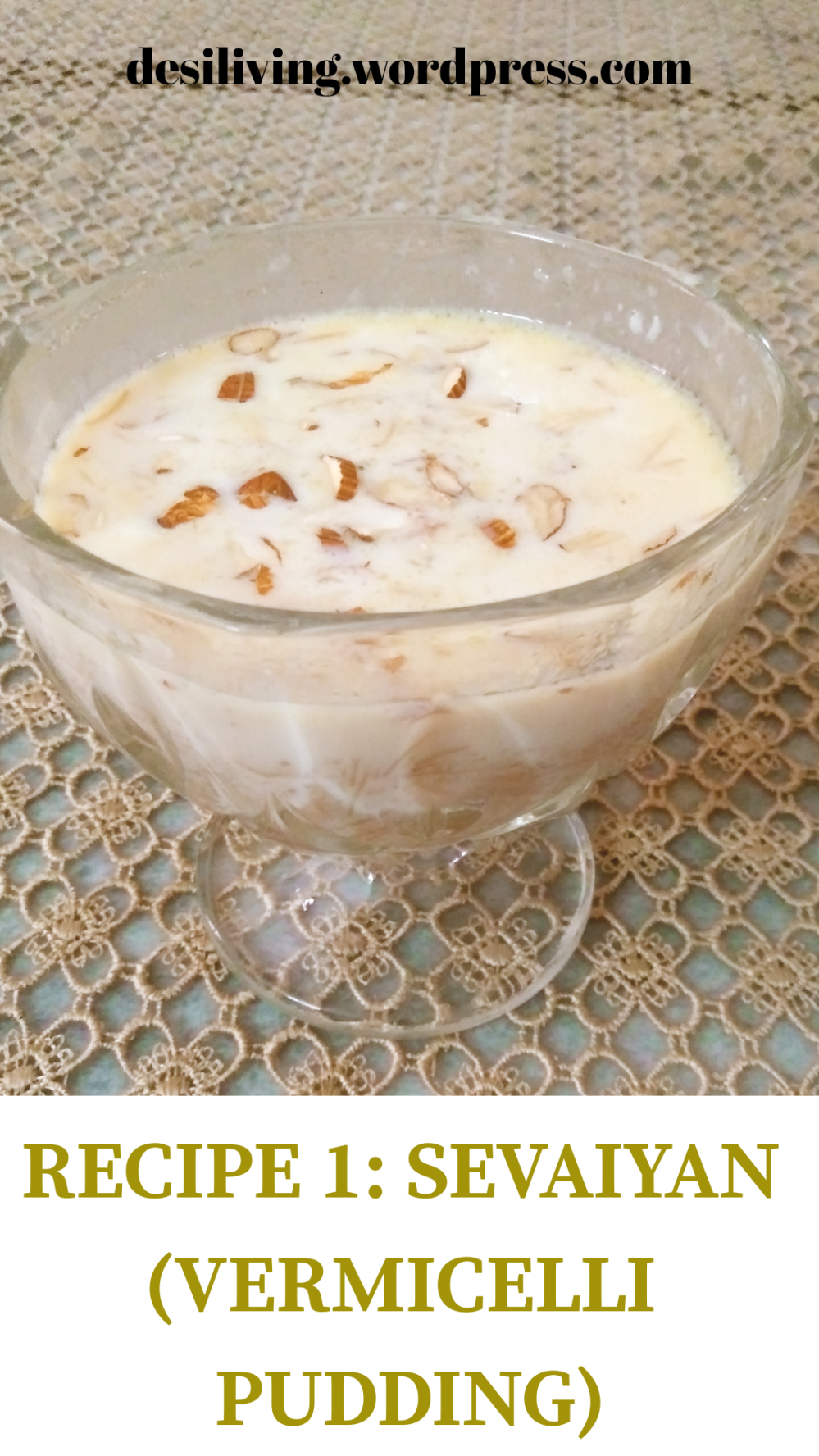 Vermecilli pudding recipe desi pakistani ramazan sahoor sweet easy vegan quick milk