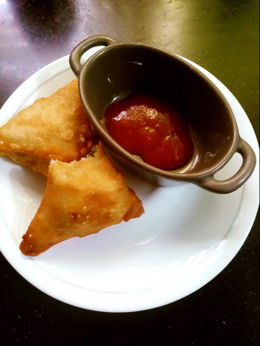 Potato samosa homemade pakistani desi recipe easy ramadhan iftar food kids friendly