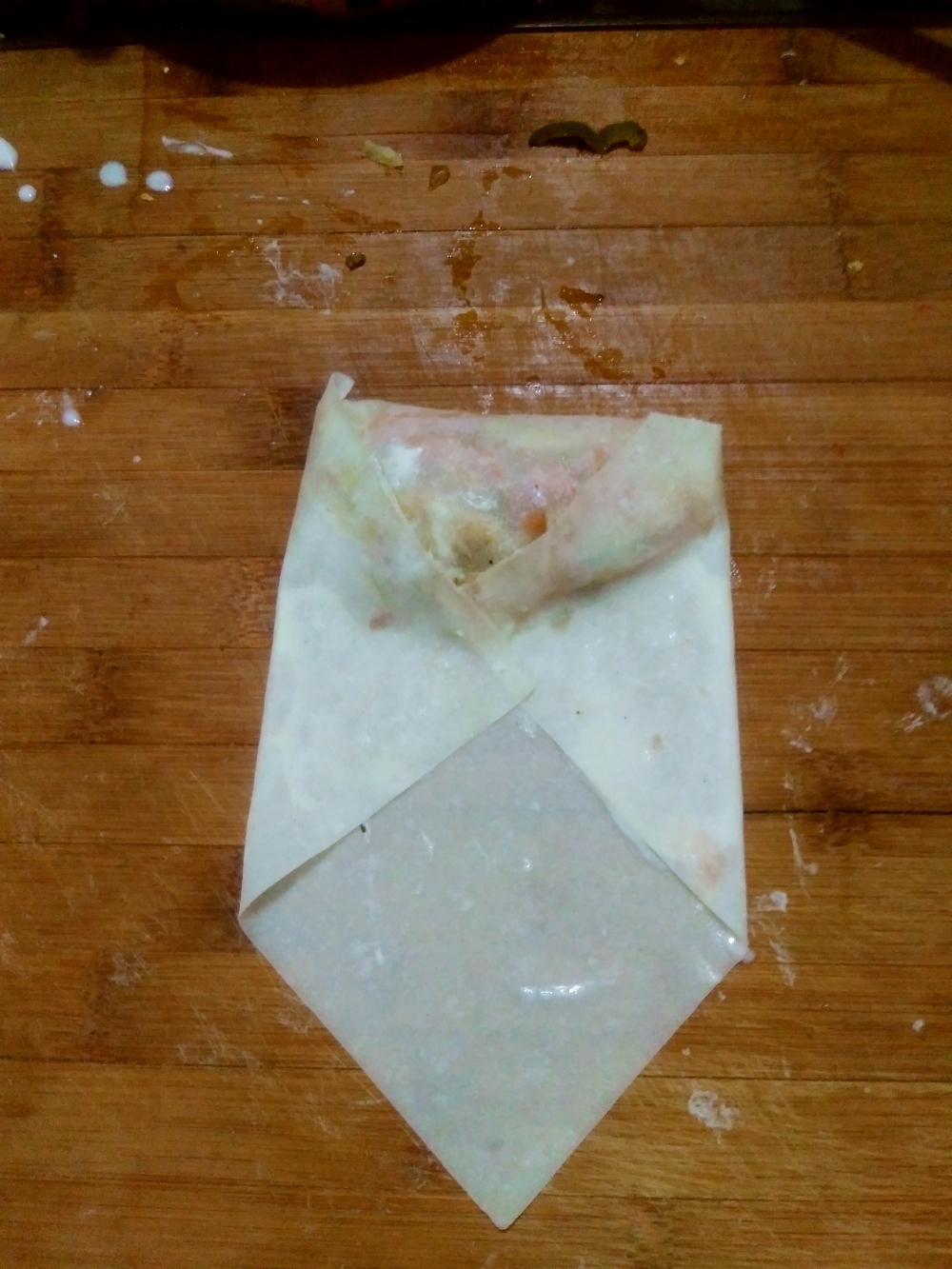 Ferfect chinese roll wrapping tutorial